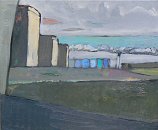 Voir Cabanes plage - 8F - huile sur toile